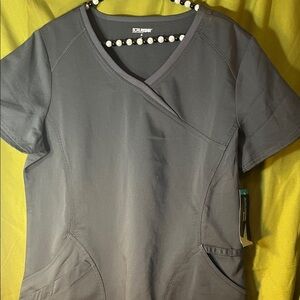 Scrubstar Scrubwear Stretch Grey Top